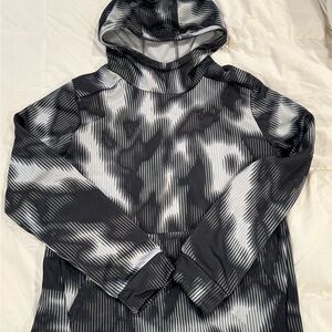 Under Armour Gray and Black Fleece Hoodie